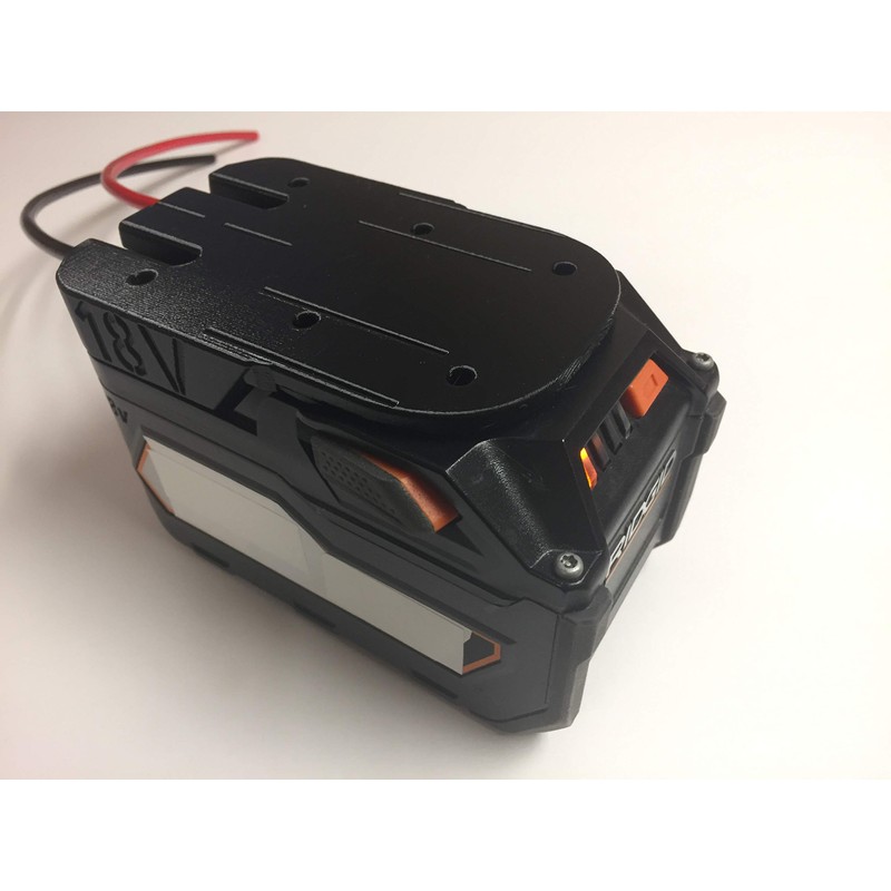 Terrafirma Technology 10AWG Battery Adapter for Ridgid 18V Hyper li-ion