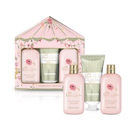 Baylis & Harding Royale Garden Rose, Poppy & Vanilla Luxury Trio Bathing Gift Set (Pack of 1) - Vegan Friendly
