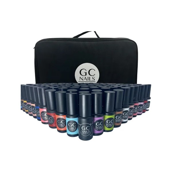 Kit 20 Belcolor Gel Semipermanente + Maletín. Uñas. Gc Nails