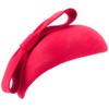 Lawliet Teardrop Women 1940s Wool Felt Fascinator Hat Bow Tam