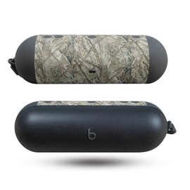 Glossy Glitter Speaker Skin Compatible with Beats Pill (2024) - HTC Fall - Premium 3M Vinyl Protective Wrap Decal Cover - Easy to Apply | Crafted in The USA by MightySkins