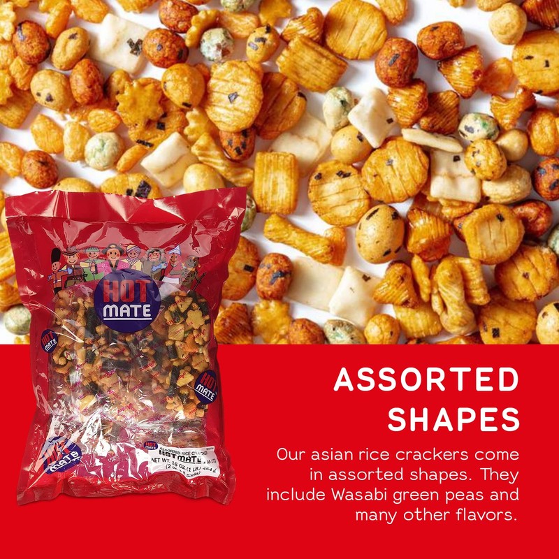 Shirakiku Hot Mate Japanese Rice Cracker | Oriental Asian Arare