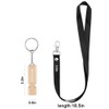SHvivik Emergency Whistle, 2PCS Premium Safety Survival Whistles with Lanyard