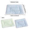 FOSDICK 2PCS Rabbit Cooling Pad, 32x21cm Hamster Cooling Pad Summer