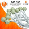 Xpose Safety Bungee Ball Cords 6" 10 Pack Heavy Duty