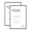 A4 Photo Frame,2 Pack-21x30cm Black Picture Frame,Certificate Frame for Wall