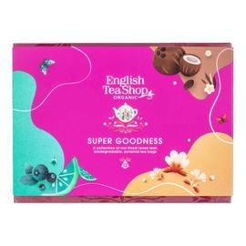 English Tea Shop Super Goodness Prism Tea Collection, 12 Pyramid Tea Bags