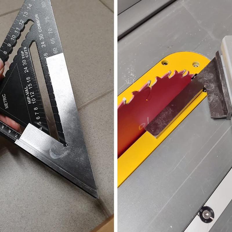 Boomgood 45 Degree Miter Square Machinist Engineer Square with Base