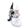 Nowaday Gnomes - Bride & Groom Wedding Gnome Married Couple