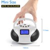 August SE20 - Mini Bluetooth MP3 Stereo - Portable Radio