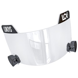 LOKIYS Football Visor - for Youth Football Helmets & Adult Helmets (Clear)