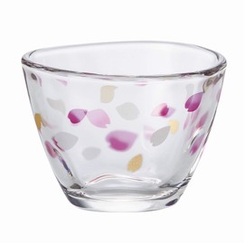 Aderia 6103 Haruiro Ginjo Sake Cup 3.4 fl oz (90 ml), Tebineri, Ochoko, Inokuchi, Cherry Blossoms, Pink, Made in Japan, Comes in a Cosmetic Box, Birthday Gift, Present