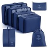 Xcentlife - Set de 7 Cubos de Embalaje para Maletas,Organizadores