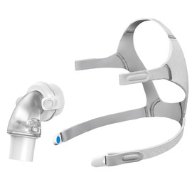 Replacement Headgear & Swivel Elbow Connector for Airfit F20 with Clips，Soft Material & Comfortable Fit, ItAll Supplies