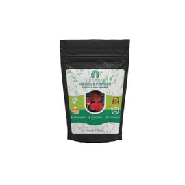 AYURVEDASHREE Hibiscus Flower Powder 100 Gm I Hibiscus Sabdariffa I Gurhal Phool Powder I Hair Mask I Refreshing Tea I Natural Herb Hibiscus I Non GMO I Vegan I GMP Certified I Gluten Free