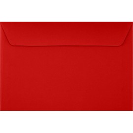 LUXPaper 6 x 9 Booklet Envelopes | Ruby Red | 80lb. Text | 50 Qty