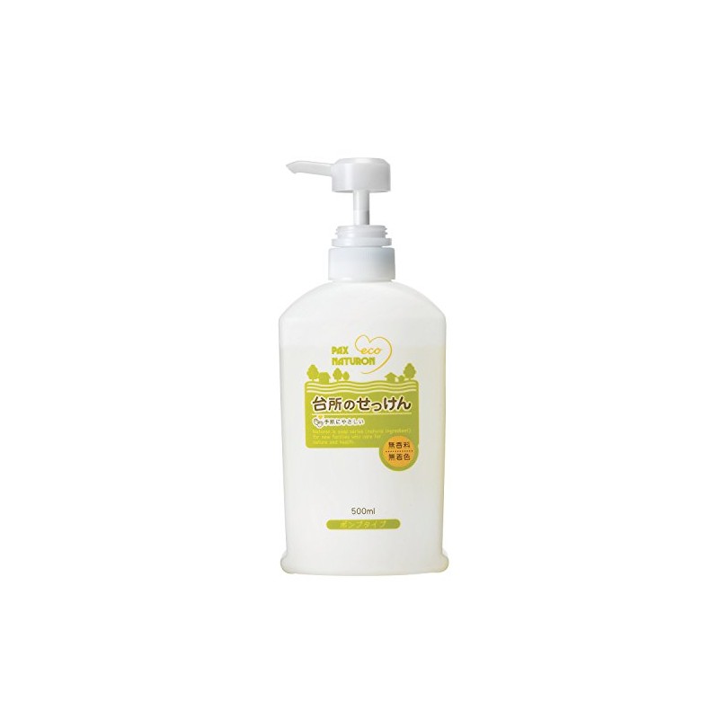 Pax Naturon Kitchen Soap (Liquid Soap for Dishwashings), 16.9 fl