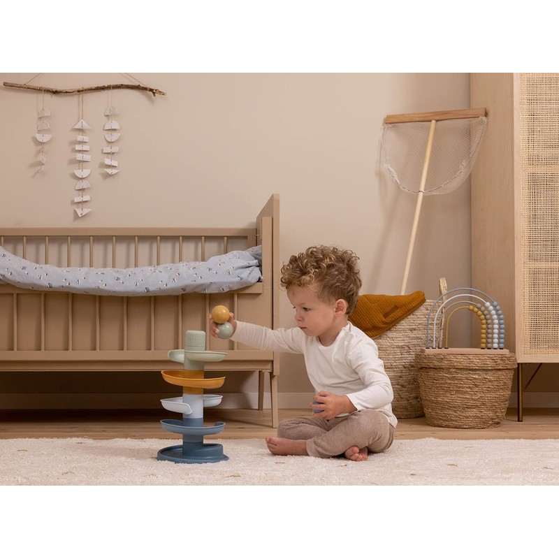 RUBO Toys Little Dutch 2007438 Marble Run with Rattle Balls