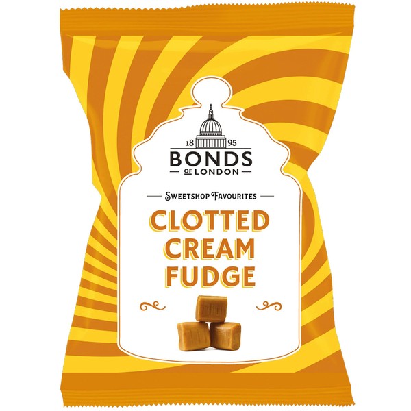 Original Bonds Of London Clotted Cream Fudge Bag Vanilla Flavored Fudge Made With Clotted Cream British Fudge Candy