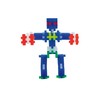 Plus-Plus 300.3753 9603753 Geniales Konstruktionsspielzeug, Neon, Roboter Bausteine-Set, 70 Teile,