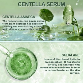 Centella Serum Stick, Centella Ampoule Serum in Aquaphor Stick, Repairing & Hydrating Face Serum, Whitening Freckle Cream, Skin BrighteningSerum, Skincare for All Skin Types