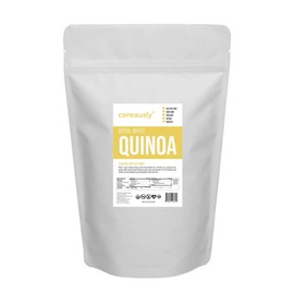 CEREAUSLY Organic White Quinoa – Premium Royal Quinoa from Bolivia – Kosher and Non-GMO Quinoa Bulk – Vegan and Gluten-Fee Cooking Quinoa – 4 LB