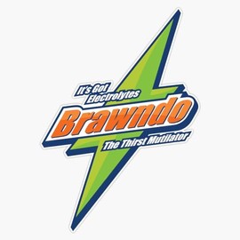 LAD Studio Brawndo Sticker Bumper Sticker Vinyl Decal 5""