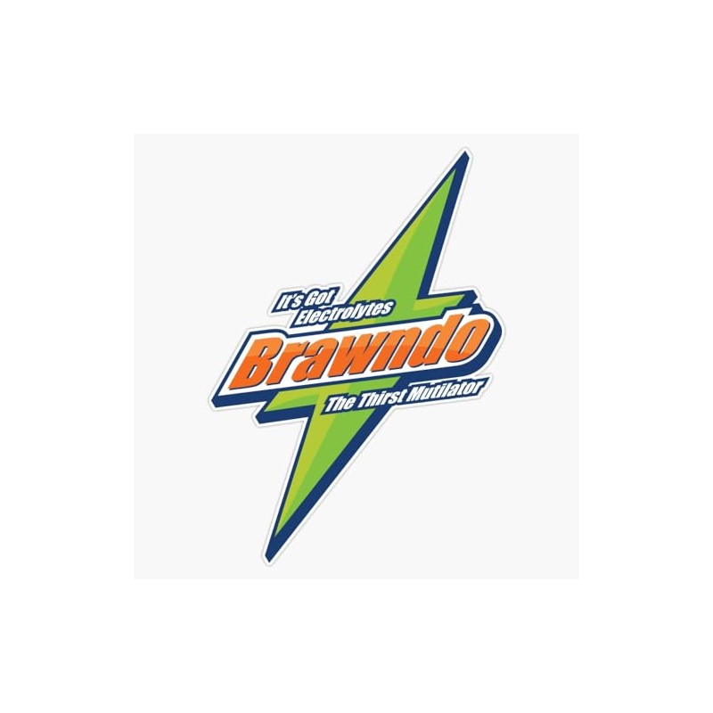LAD Studio Brawndo Sticker Bumper Sticker Vinyl Decal 5""