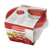 Rubbermaid TakeAlongs Small Bowl Food Storage Containers, 3.2 Cup, 2
