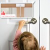 BILLROAD Metal Bifold Door Lock - Double Door Child Safety