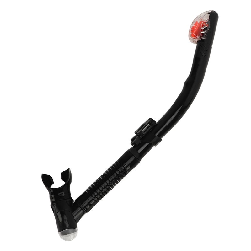 Dry Snorkel Tube PVC Silicone Easy Breath Lightweight Swimming Snorkel