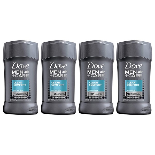Dove Men+Care Antiperspirant Deodorant Stick Clean Comfort 2.7 oz 4