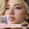 Eefofnn Fairy Lash Clusters Kit Spikes Manga Eyelash Clusters Kit