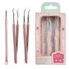 장만A626 피부관리 툴 3종 세트 송곳 핀셋 여드름 잡티 Jangman A626 Skin Care Tool 3-Piece Set Pimple Tweezers Acne Spots