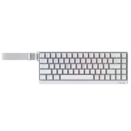 IROK MU68PRO Rapid Trigger Magnetic Switch Keyboard, Aluminum CNC Frame 65% TKL Hot Swapped RGB Programmable Wired Gaming Keyboard for Win/Mac Gamer-White