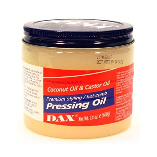 Dax Pressing Oil 14 Ounce Jar (414ml) (3 Pack)