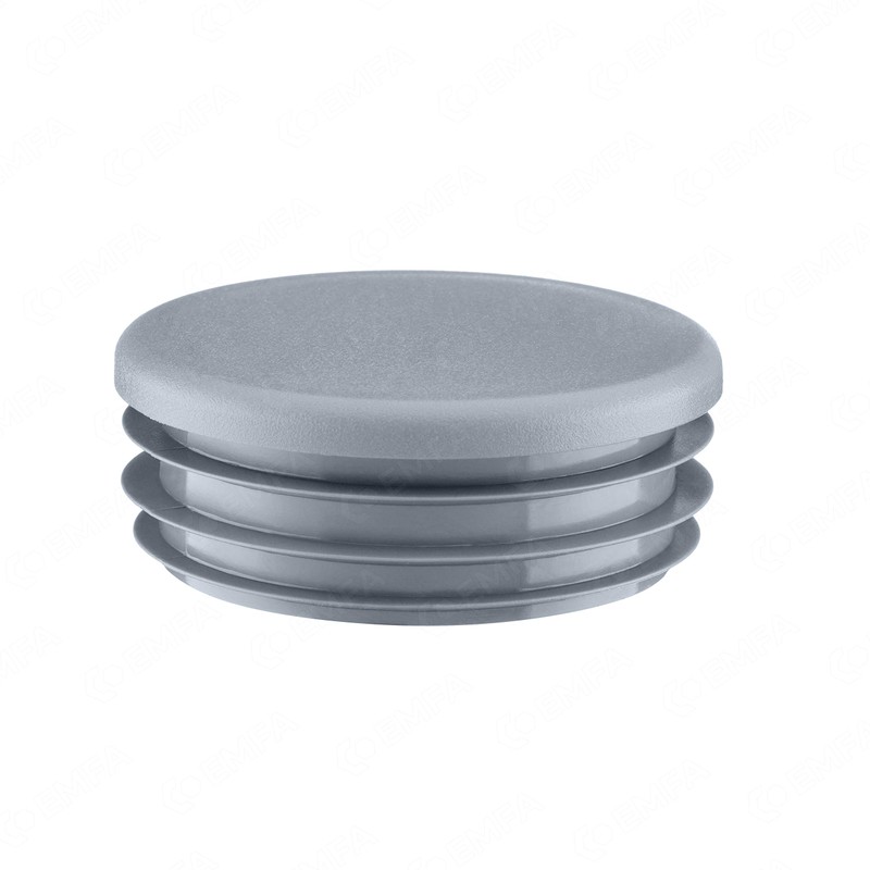 EMFA Lamellar Plugs, Round, 3 Inch, Grey, Pack of 10,