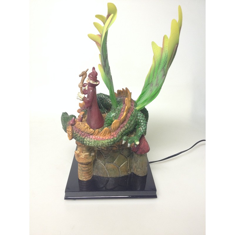 Fiber Optic Wizard & Dragon