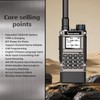 UV-K1 Ham Radio Handheld, 2500mAh Battery, Multi-Band Walkie Talkie with