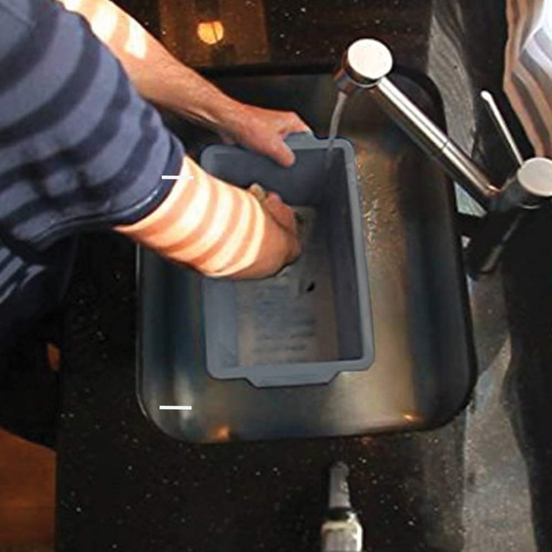 The Washbox Paint Tray for Brush Clean Up Large Insert