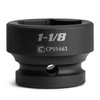 Capri Tools 1-1/8 in. Stubby Impact Socket, 1/2 in. Drive,