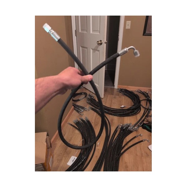 Agt Miva Chinese Mini Excavator Hydraulic Hose M14x1.5 X 60"