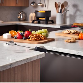 Black Candy Chocolate Dipping Tools Set,Chocolate Dipping Fork Baking Supplies Stainless Steel Fondue Diy Decorating Tools Diy Decorating Kitchen Gadget Fondue Forks Specialty Forks