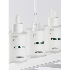 Q-TEM Cerabam First 1-day quick dark spot ampoule 50ml Ceramide 1% / 세라밤 퍼스트 1일 순삭 기미 앰플 50ml 세라마이드 1%