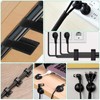 Pack of 500 Cable Management Kit, Cable Management with Cable