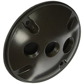 Morris 36834 Round 3-Holes Weatherproof Box Cover