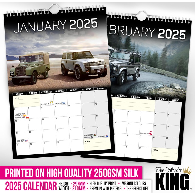 The Calendar King // Landy Defender - Landie Defender -