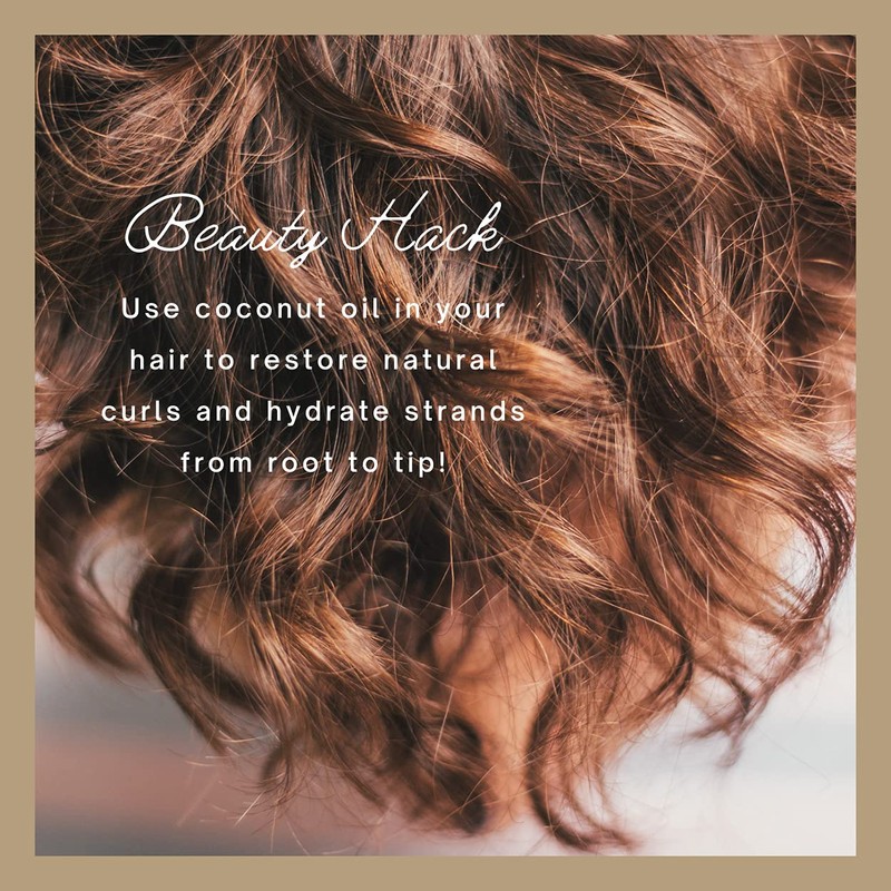IOS love Organic Virgin Coconut Oil, Cold-Pressed - Natural Hair