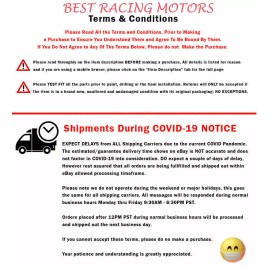 BestRacingMotors For 2019-2024 Subaru Forester JDM Style Side Window Visors