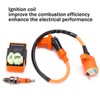 Ignition Coil Spark Plug CDI Box Kit Replacement for GY6
